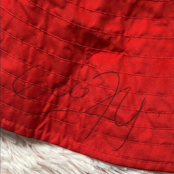 Disney Parks Hat Minnie Mouse sun hat floppy polka dot Signed - Picture 8 of 10